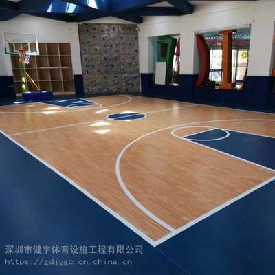 深圳乒乓球场地施工-幼儿园翻新-室内乒乓球场施工